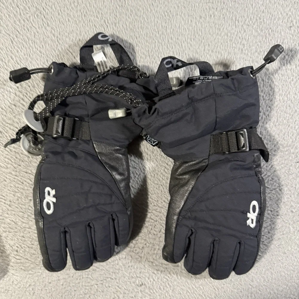 Outdoor Research Womens Size Small‎ Leather Palm Ski Gloves